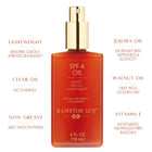 HAMPTON SUN Aloe and Vitamin E Oil SPF 4