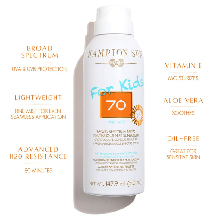 HAMPTON SUN For Kids Continuous Mist SPF 70