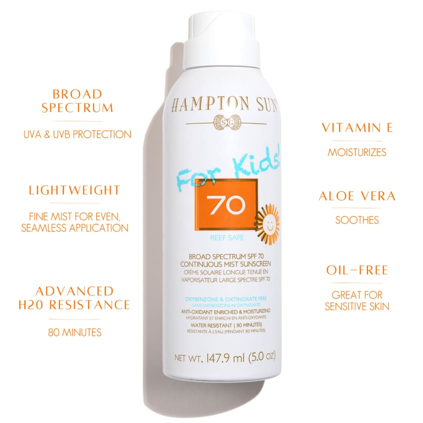 HAMPTON SUN For Kids Continuous Mist SPF 70