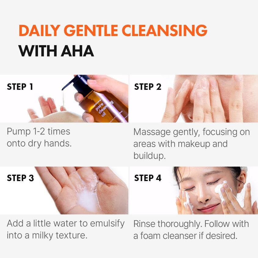 Pore Cleansing Oil AHA