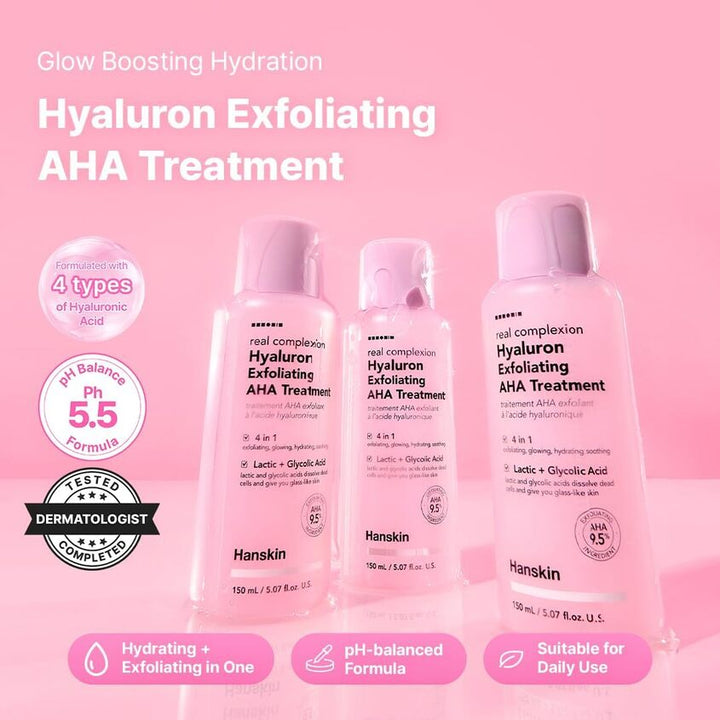 Real Complexion Hyaluron Exfoliating AHA Treatment