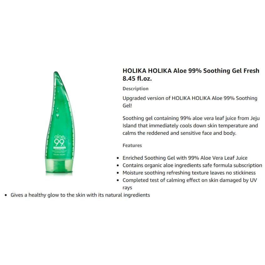 Soothing Gel Aloe 99%