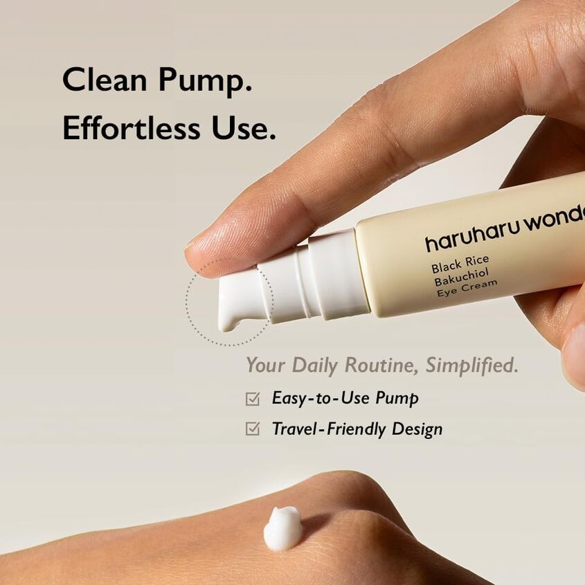 HARUHARUWONDER BLACK RICE BAKUCHIOL EYE CREAM 20ML – توصيل مجاني