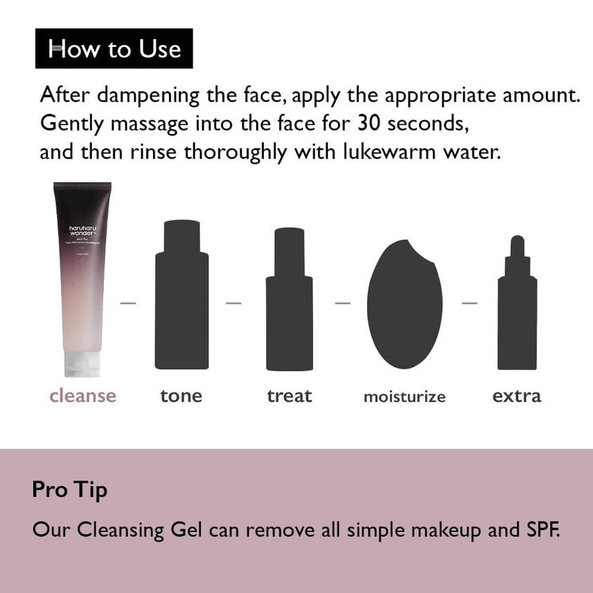 Black Rice Triple AHA Gentle Cleansing Gel