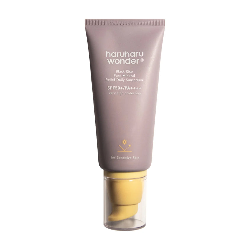 HARUHARU WONDER Black Rice Moisture Pure Mineral Relief Sunscreen SPF50+ Pa++++