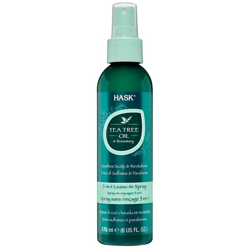 HASK TEA TREE & ROSEMARY OIL SCALP CARE LEAVE-IN CONDITIONER 175ML