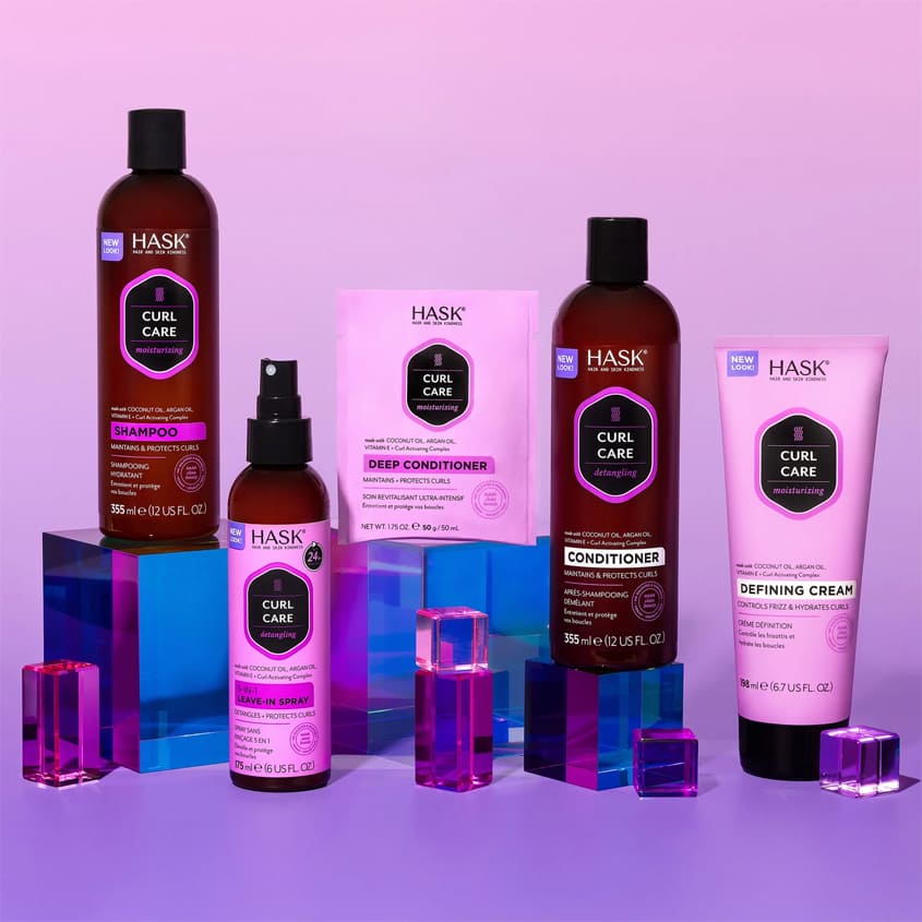 HASK CURL CARE 5 IN 1 LEAVE-IN SPRAY 175ML – صورة 8