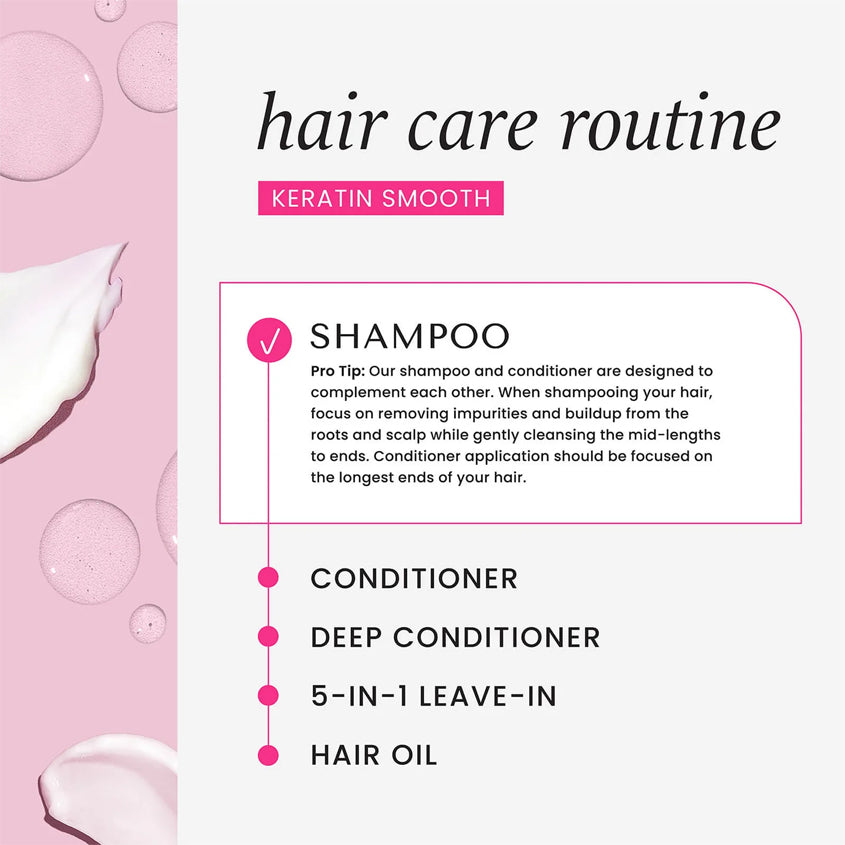 HASK Keratin Protein Smoothing Shampoo 1L – متجر إلكتروني