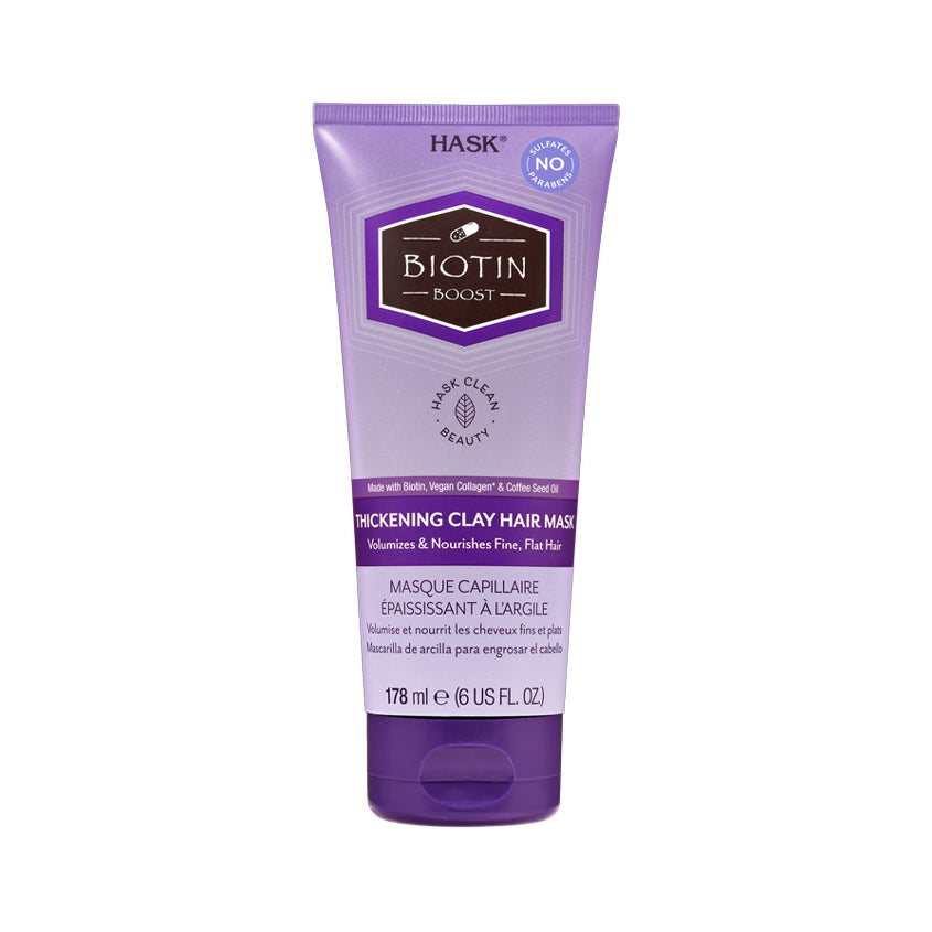HASK Biotin Boost Thickening Clay Hair Mask 178Ml