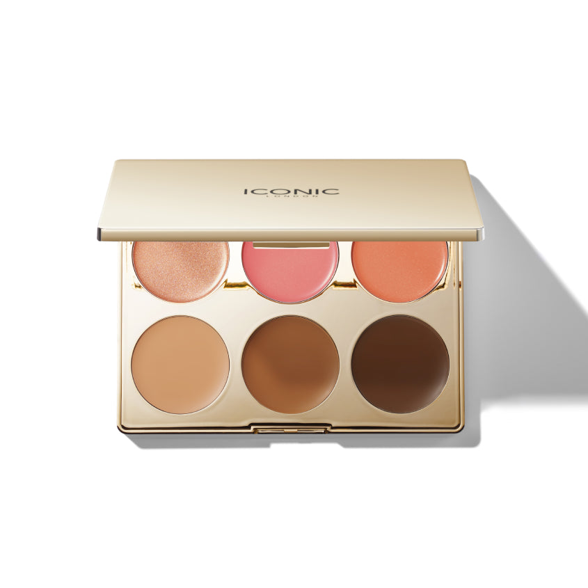 ICONIC LONDON MULTI-USE CREAM BLUSH, BRONZE AND HIGHLIGHT PALETTE 212ML