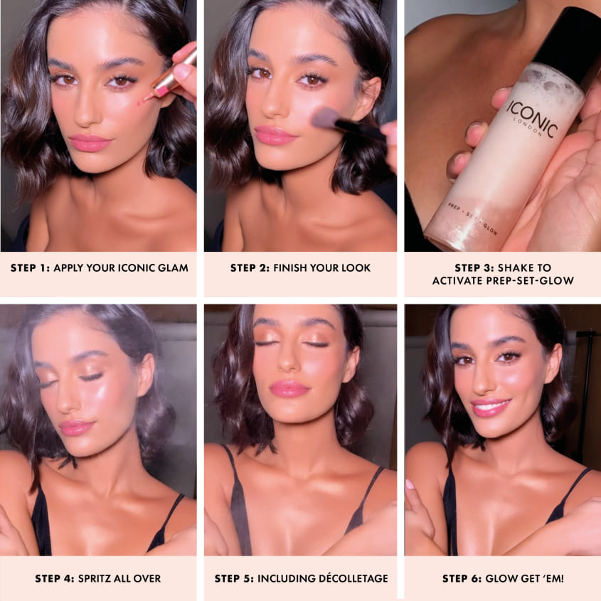 Prep-Set-Glow Spray