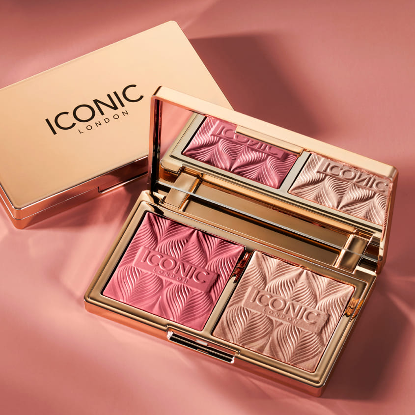 ICONIC LONDON Silk Glow Duo Palette – صورة 9