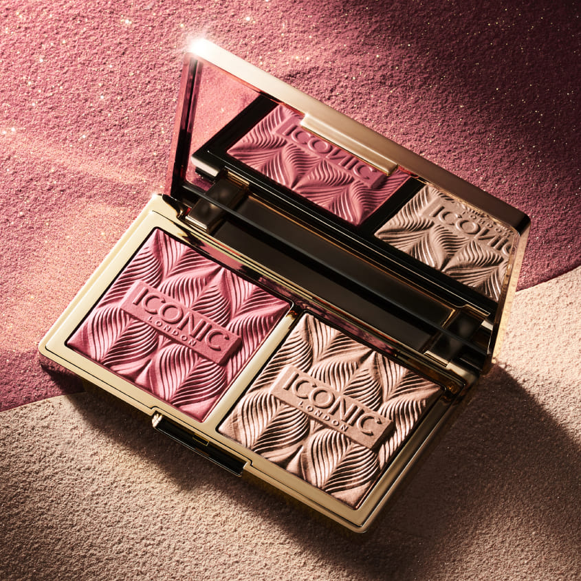 ICONIC LONDON Silk Glow Duo Palette – صورة 10