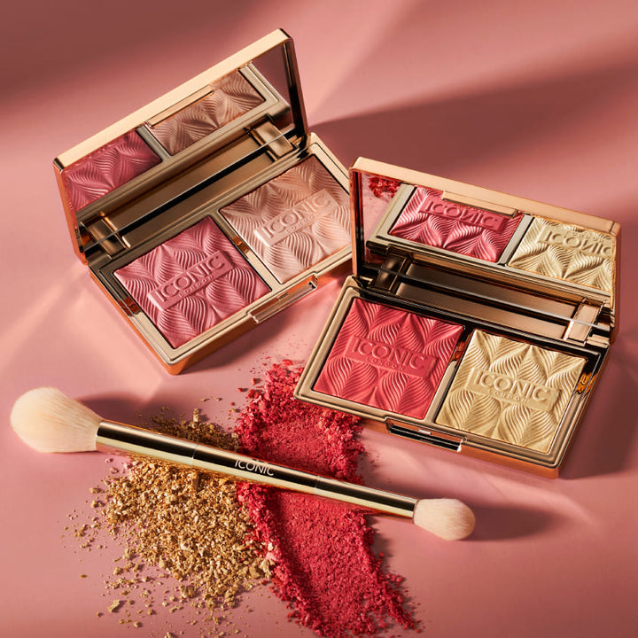 HIGHLIGHT AND BLUSH DUO BRUSH