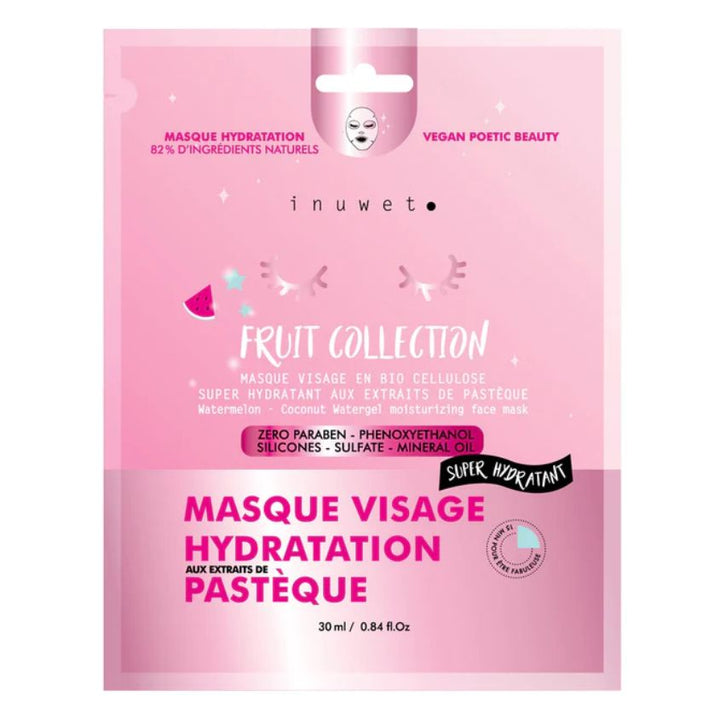 Facial skin care VINMA30 INU FRUIT FACE MASK MOISTURIZING WATERMELON 30ML
