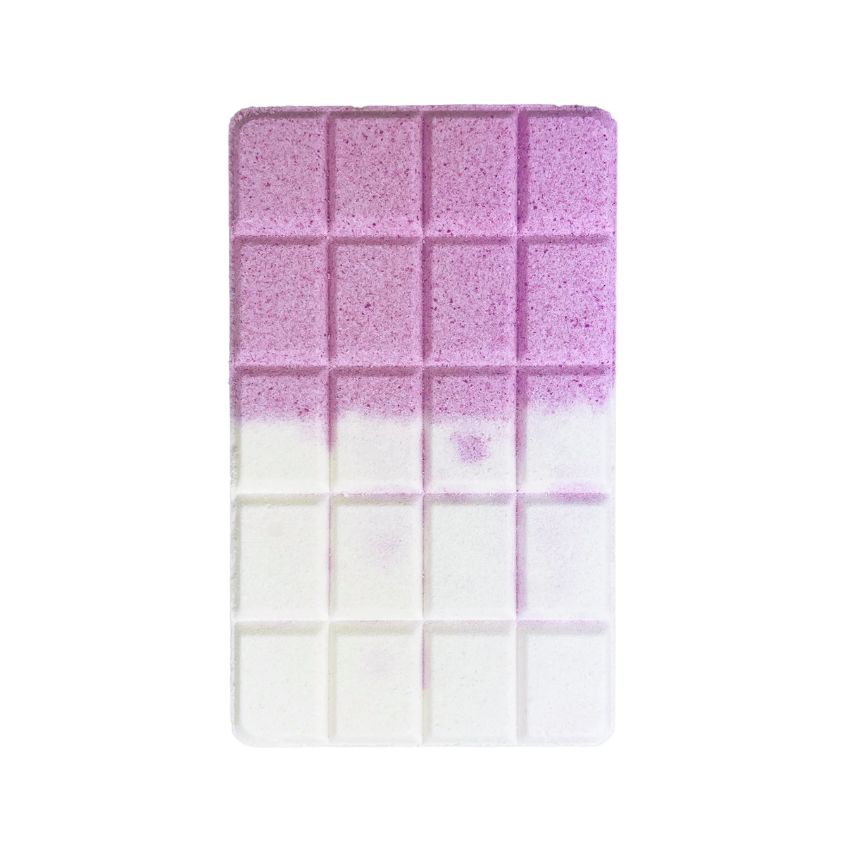 INUWET FIZZER BATH SLAB / BLUEBERRY / PURPLE 200G