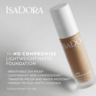 ISA DORA NO COMPROMISE LIGHTWEIGHT MATTE FOUNDATION 1W 30ML – متجر إلكتروني
