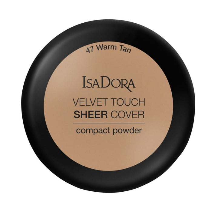 VELVET TOUCH SHEER COVER COMPACT POWDER WARM TAN 10G