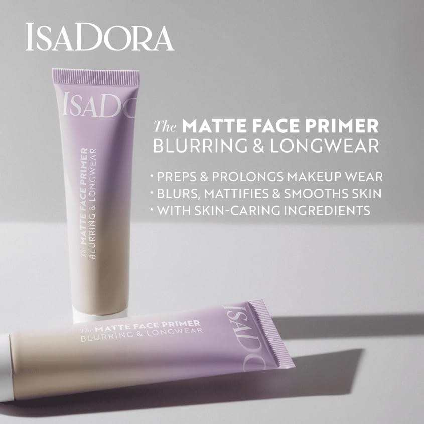 ISA DORA MATTE FACE PRIMER BLURRING LONGWEAR 30ML – free delivery