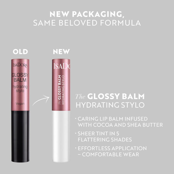 Lip balms GLOSSY BALM HYDRATING STYLO SWEET PEACH