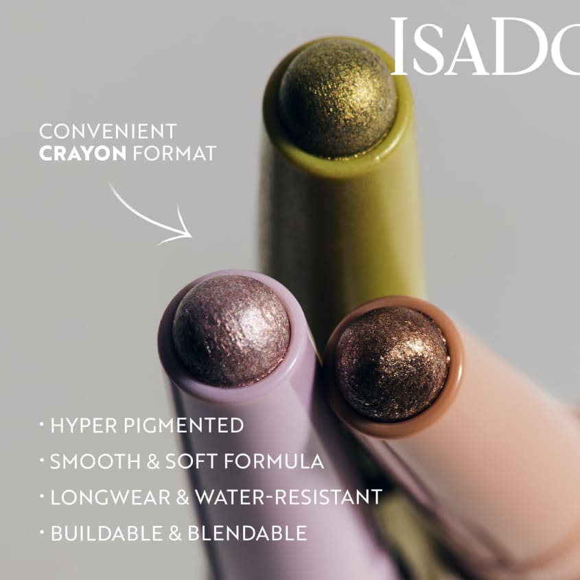 ISA DORA MATTE EYESHADOW STICK LONGWEAR & WATER-RESISTANT COOL TAUPE – free delivery