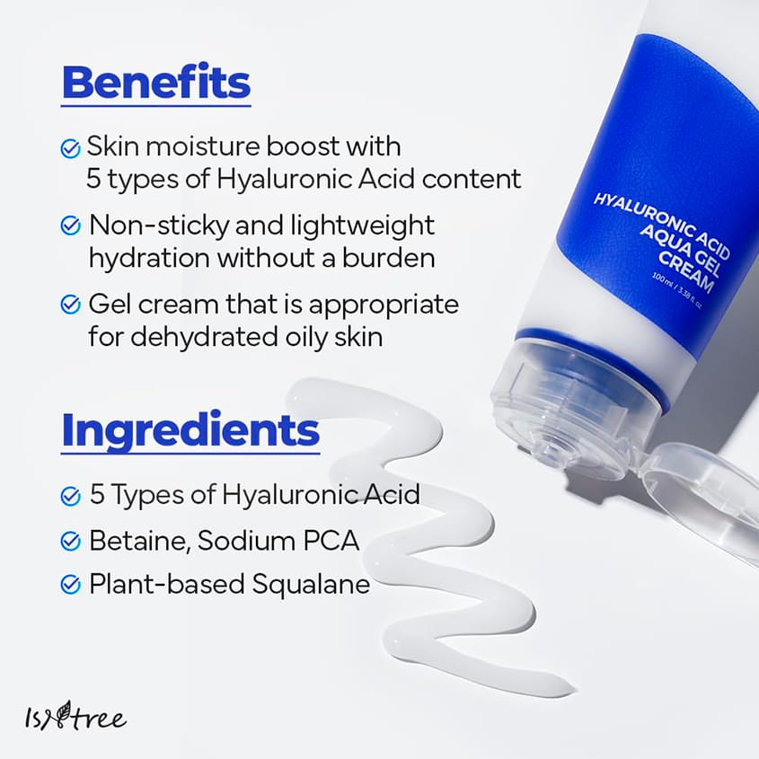 ISNTREE HYALURONIC ACID AQUA GEL CREAM 100ML – شراء أونلاين