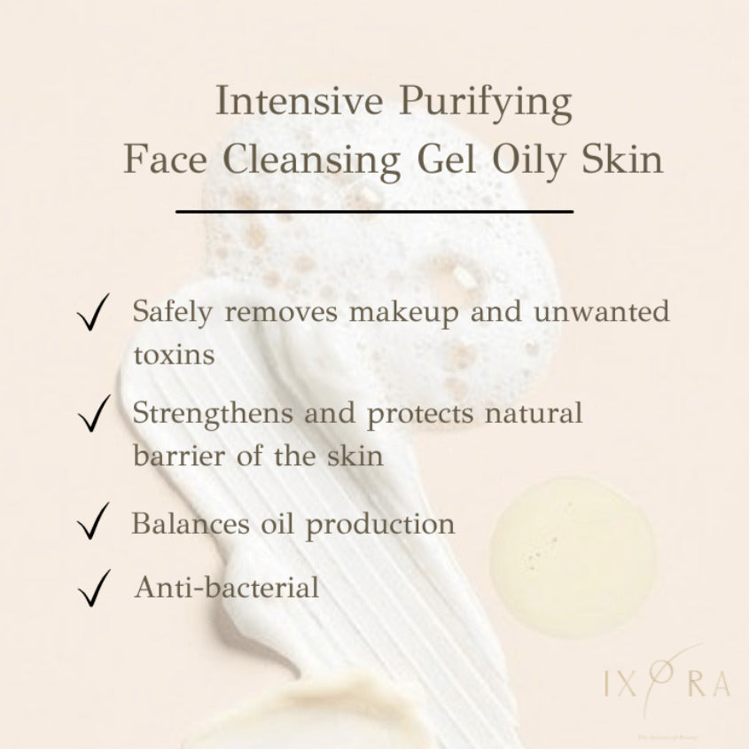 IXORA INTENSIVE PURIFYING FACE CLEASNING GEL 250ML