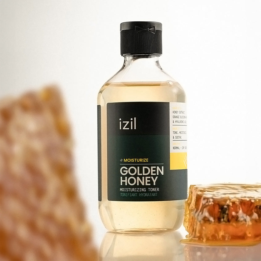 IZIL BEAUTY Golden Honey Moisturizing Toner - 200 ml New – متجر إلكتروني