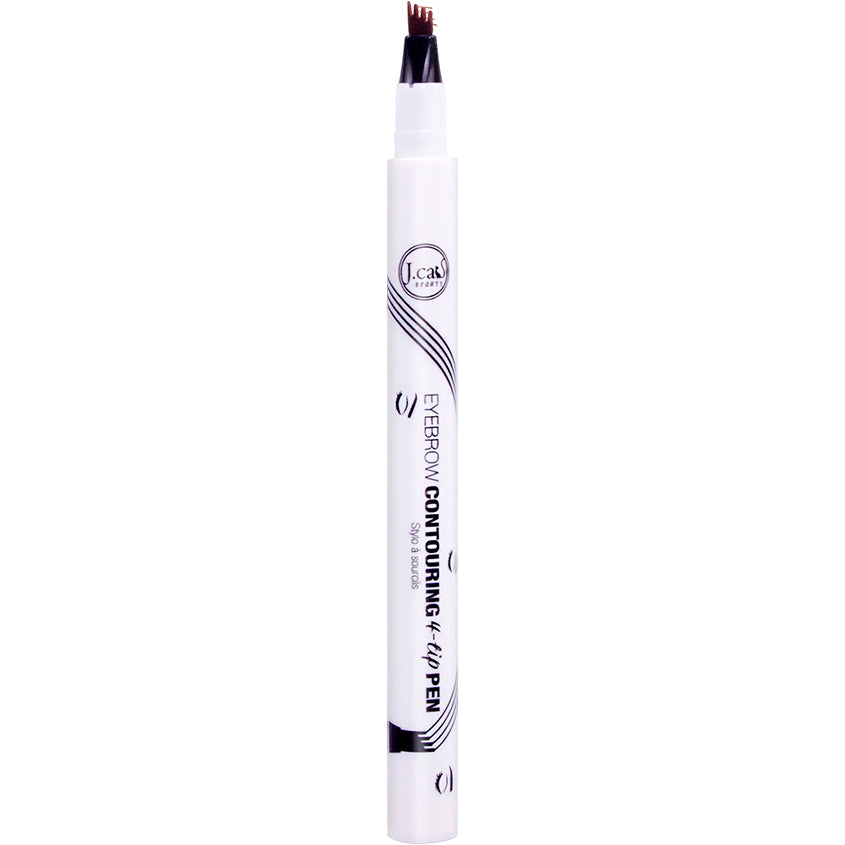 JCAT BEAUTY EYEBROW CONTOURING 4-TIP PEN 101 CHARCOAL BLACK 1,5G