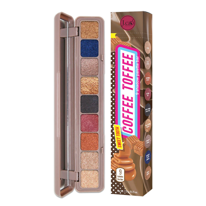 SWEET TOOTH 9 SHADOW PALETTE BAR 102 COFFEE TOFFEE 7,2G