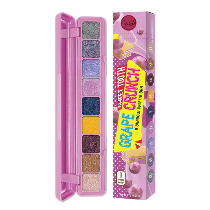 SWEET TOOTH 9 SHADOW PALETTE BAR 104 GRAPE CRUNCH 7,2G