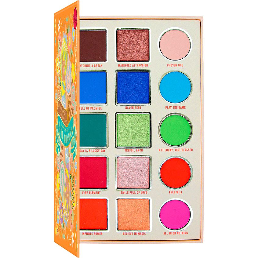 JCAT BEAUTY HOUSE OF QUEENS 15 COLOR PALETTE 101 LUXY CHARMS 12,5G