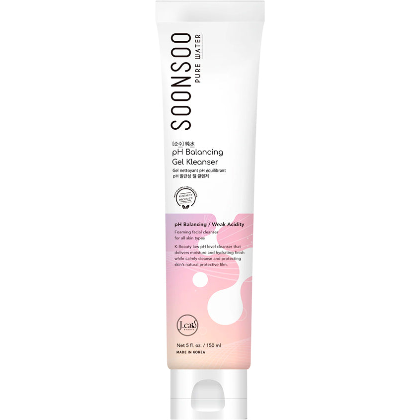 JCAT BEAUTY SOONSOO PH BALANCING GEL KLEANSER 150ML
