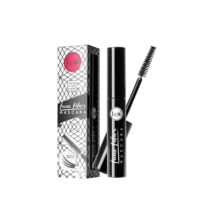 JCAT BEAUTY LOVE LIVE LASH FAUX FIBER MASCARA 104 8 G