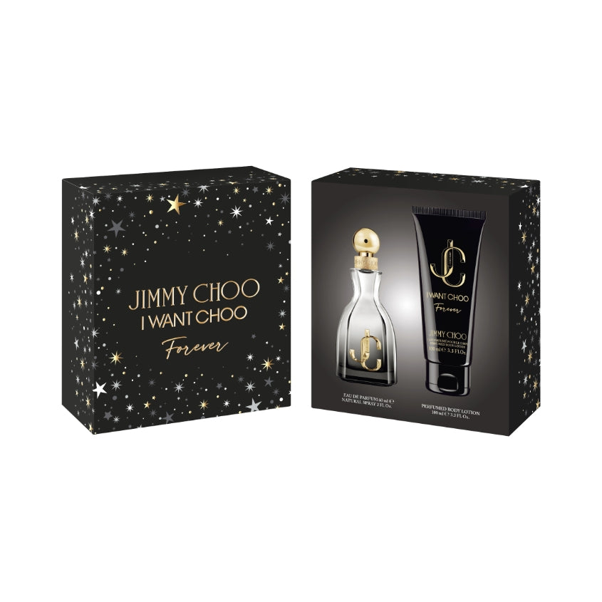 JIMMY CHOO I WANT CHOO FOREVER SET (EDP 60 ML + BL 100 ML)