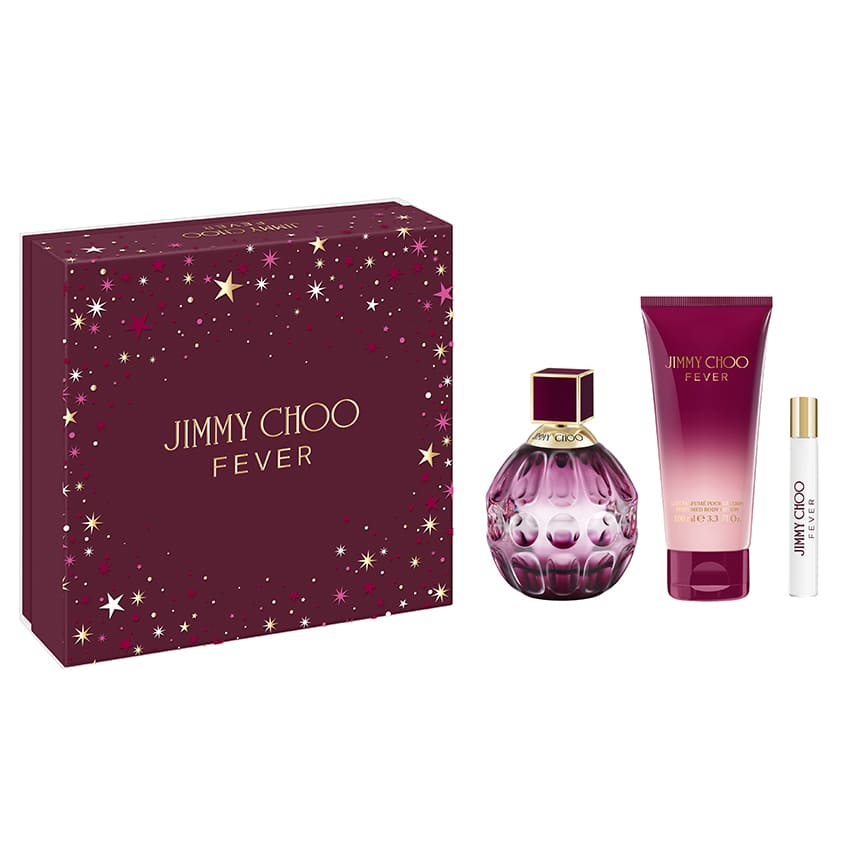 JIMMY CHOO FEVER SET (EDP 100ML + EDP 7,5ML + BL 100ML)