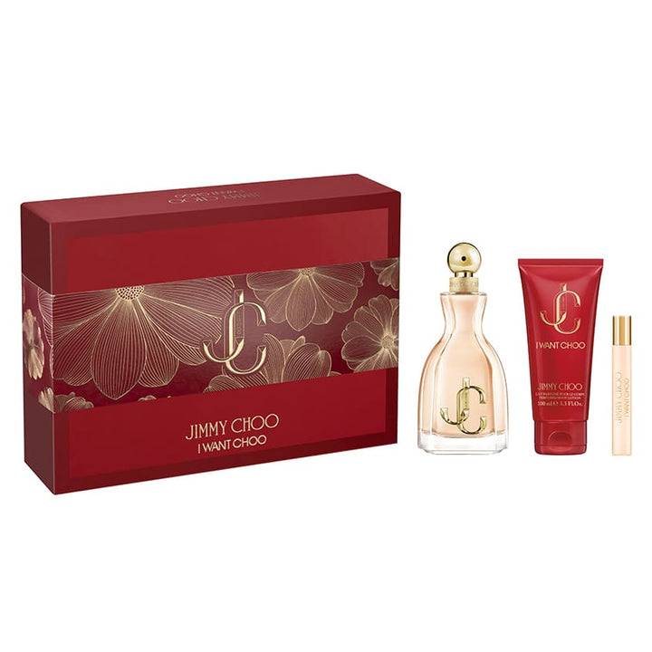 Gifts for her I WANT CHOO SET ‘S1 24(EDP 100ML+7.5ML+BL 100ML)