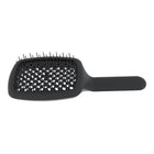 Ventilated Brush for Voluminous Styling Black