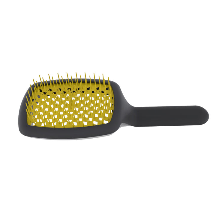 VENTED BRUSH EXTREME VOLUME BLOWOUTS BLACK-YELLOW
