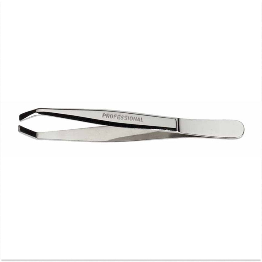 Chrome-Plated Cosmetic Tweezers