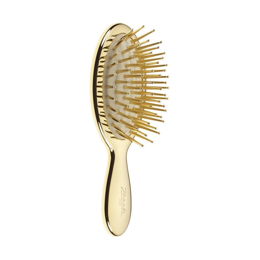 Gold Mini Hairbrush