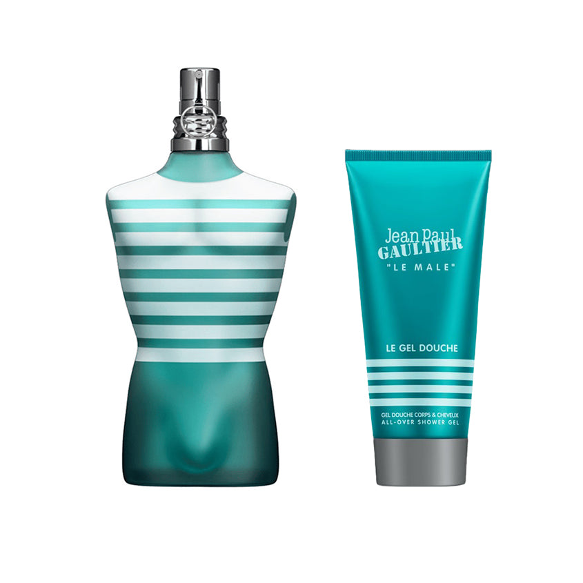 JEAN PAUL GAULTIER JPG LM SET (LE MALE EDT 125ML + LE MALE SG 75ML)