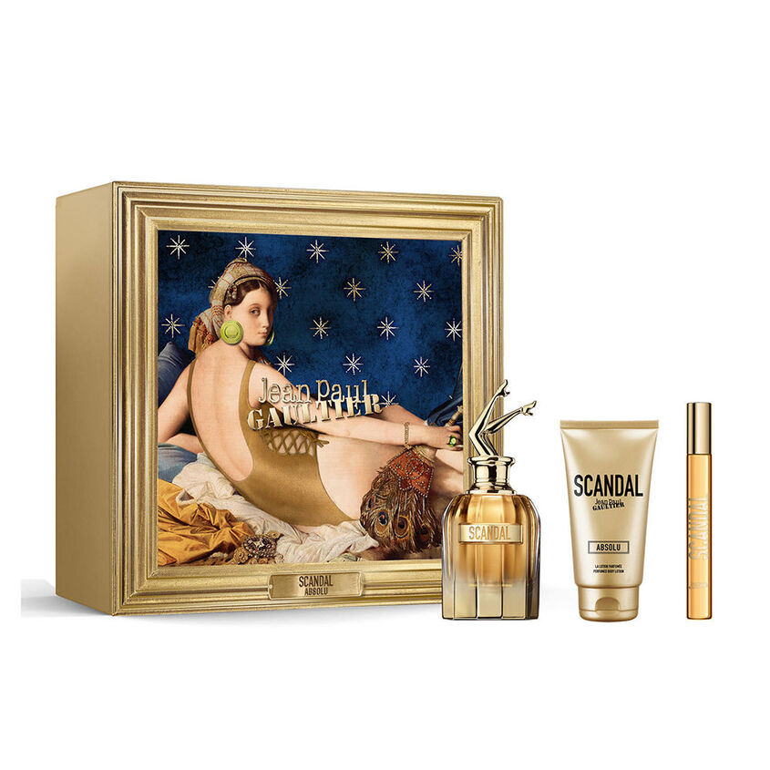 JEAN PAUL GAULTIER SET (SC ABSOLU HER 80ML+BL 75ML+MG10 HD24)