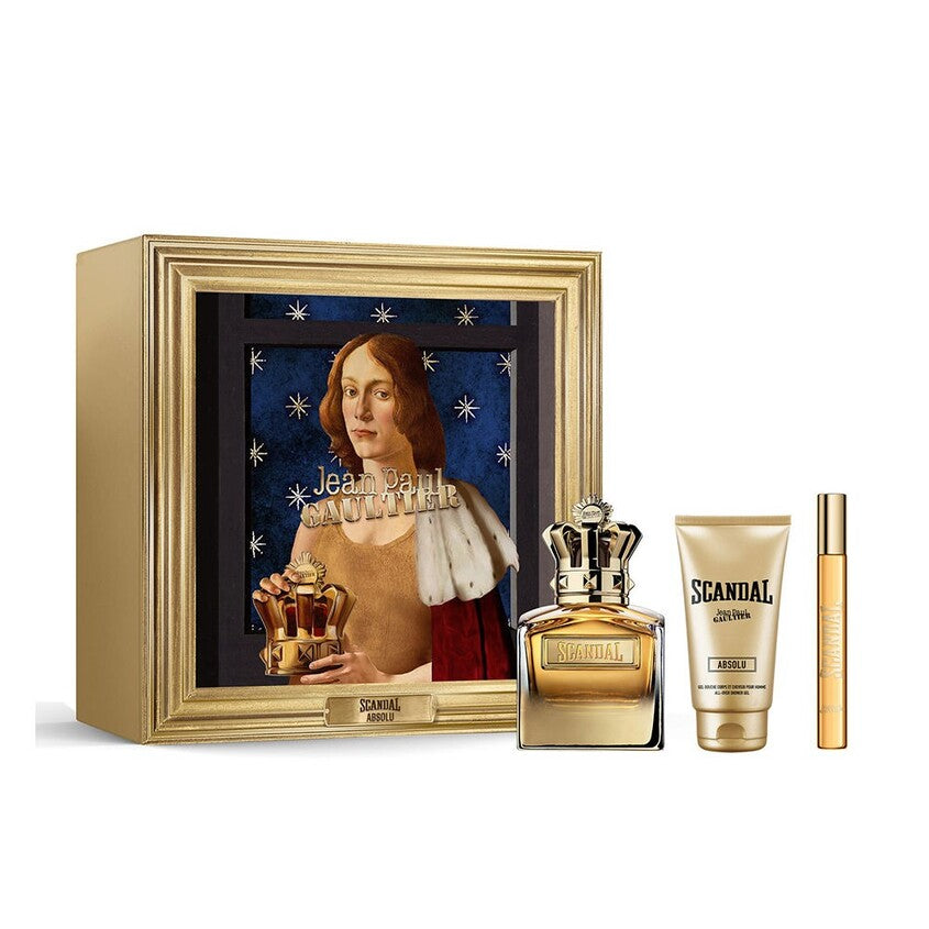JEAN PAUL GAULTIER SET (SC ABSOLU HIM 100ML+SG75+MG10 HD24)