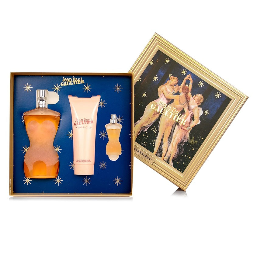 JEAN PAUL GAULTIER SET (CL EDT 100ML+BL 75ML+MINI 6ML HD24)