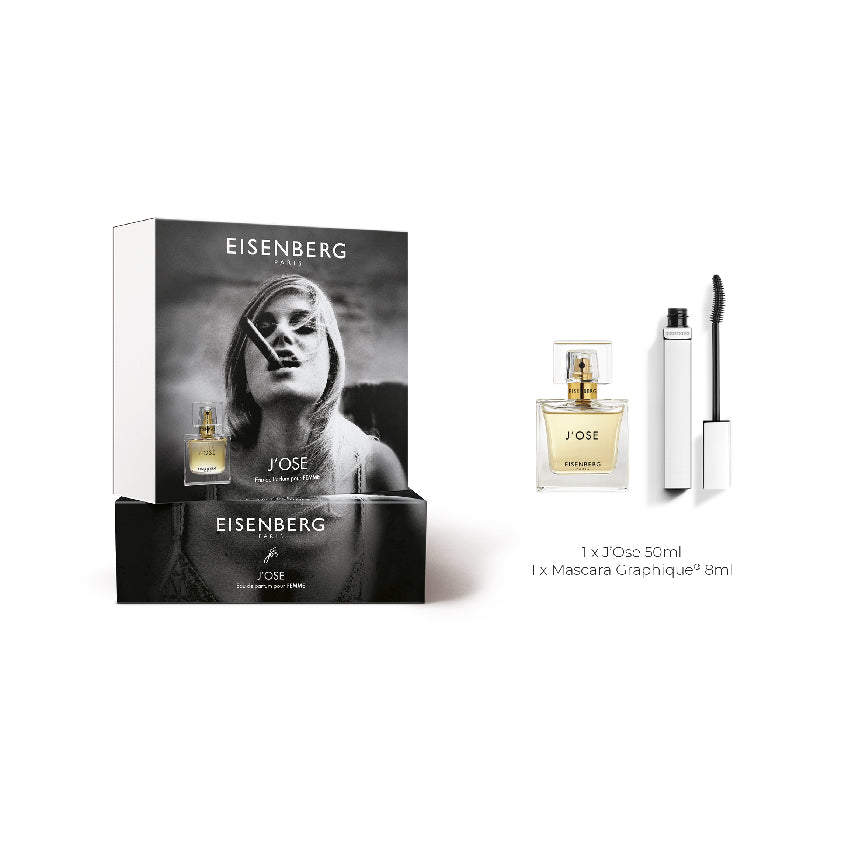 EISENBERG J'OSE SET (J`OSE EDP 50 ML+THE GRAPHIC MASCARA 01 EBONY BLACK 8 ML) – شراء أونلاين