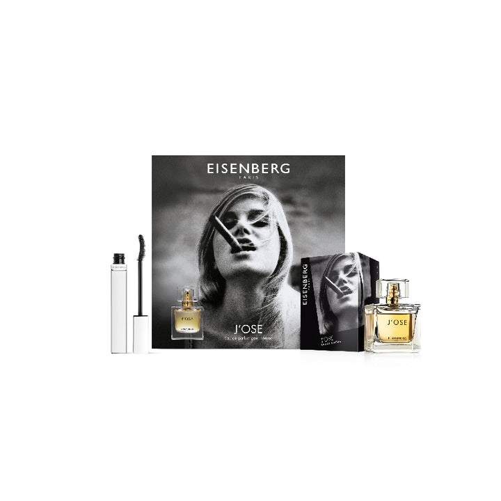 إيزنبرغ: نابور جوز، ماء عطري، بخاخ 50 مل + ماسكارا جرافيت، أسود 8 مل
