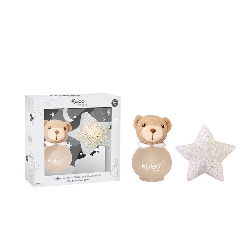 KALOO SET SCENTED WATER DRAGÉE 50 ML + STAR NIGHT LIGHT