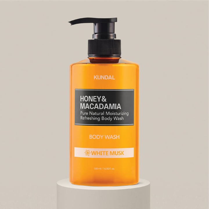 Honey & Macadamia Body Wash - White Musk