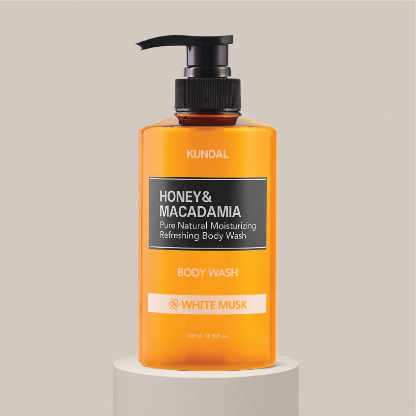 Honey & Macadamia Body Wash - White Musk